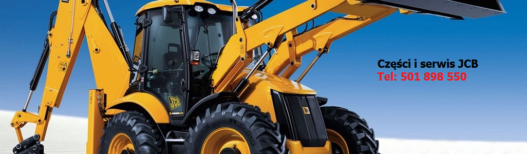 Części i serwis maszyn budowlanych JCB Tel. 501 898 550